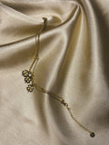 GcB01-Golden clover-Braclet