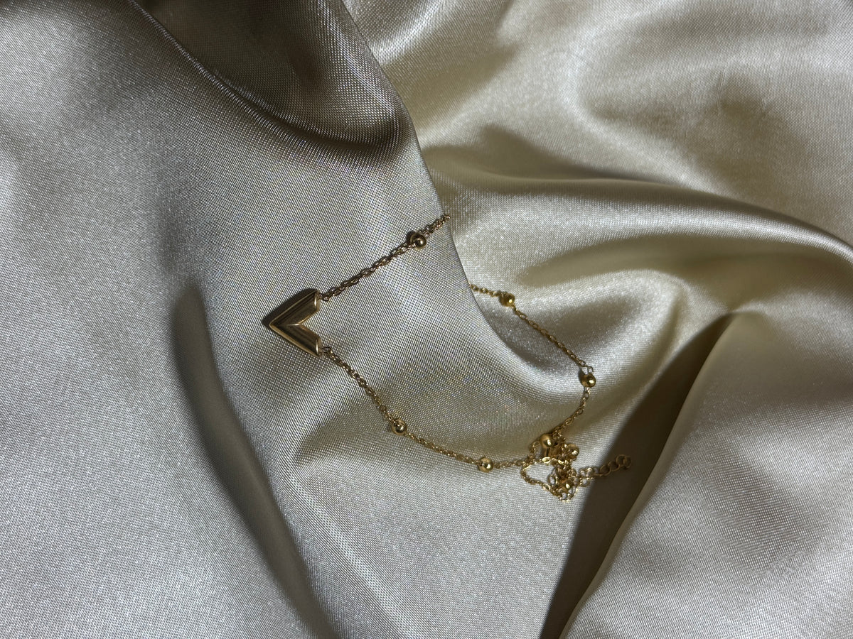 Golden V Grace Pendant
