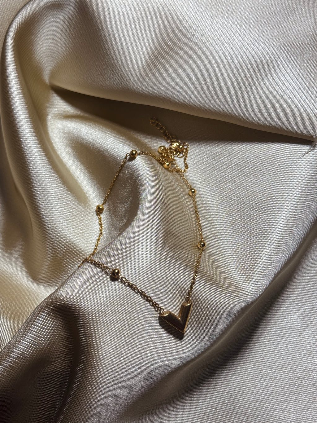 Golden V Grace Pendant