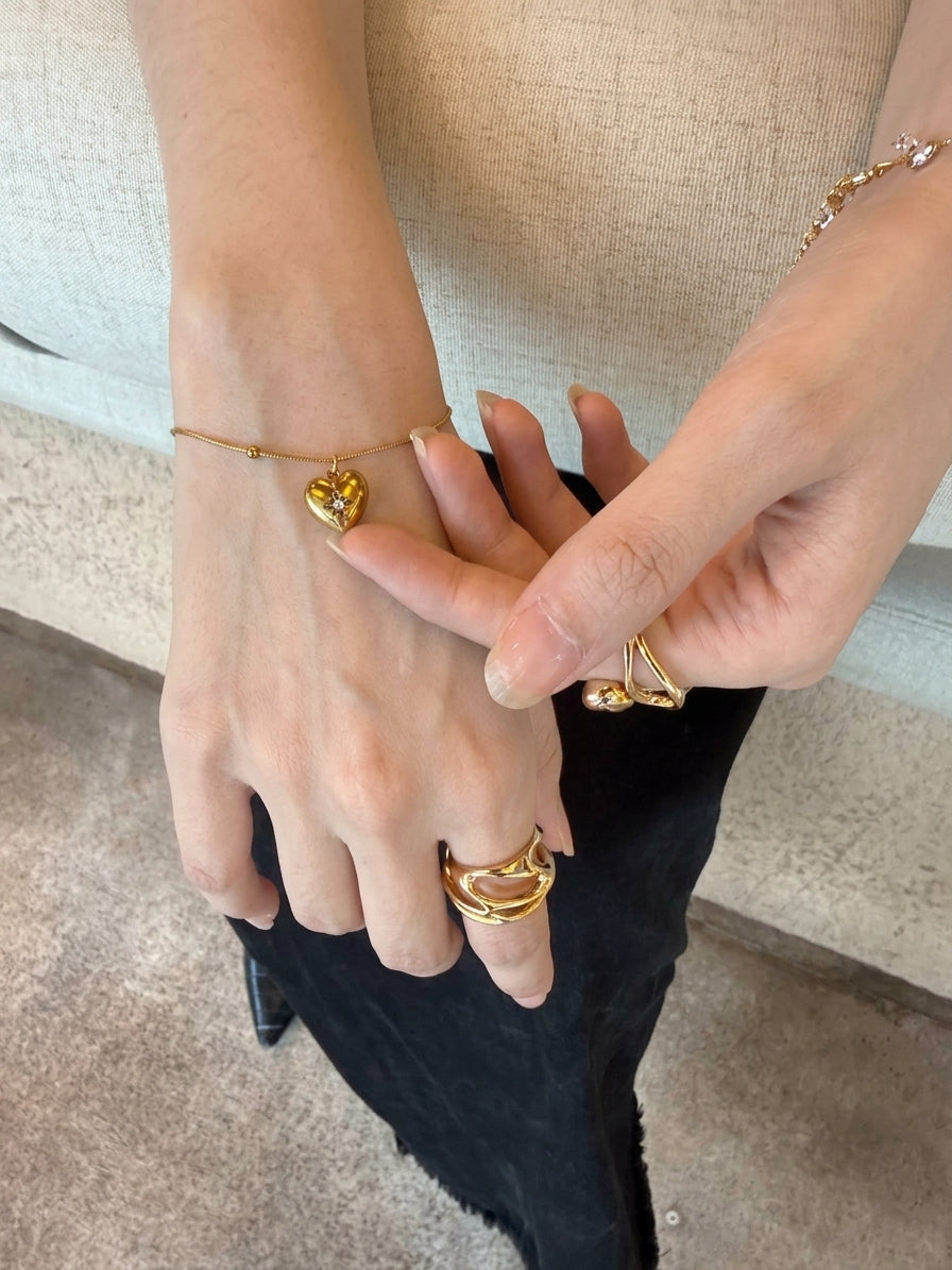 Shb01-Starlet Heart-Braclet
