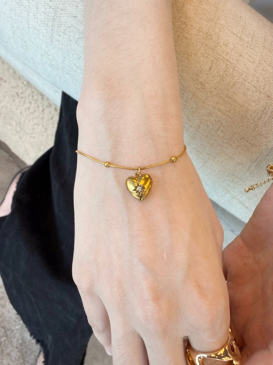 Shb01-Starlet Heart-Braclet